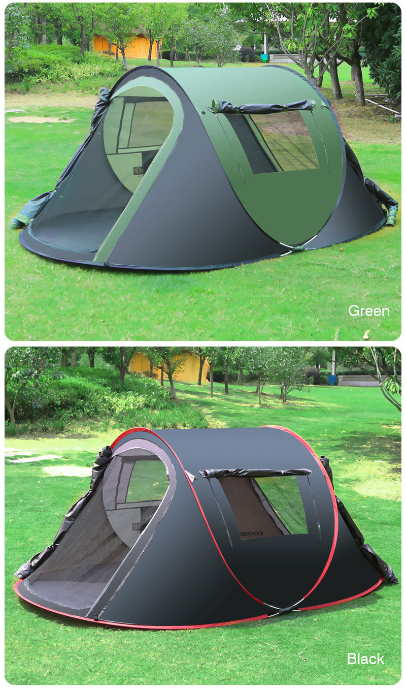 Cheap Goat Tents Camping Pop up Tent Waterproof  Fits 2 3 Persons Carry Bag Included Tents 